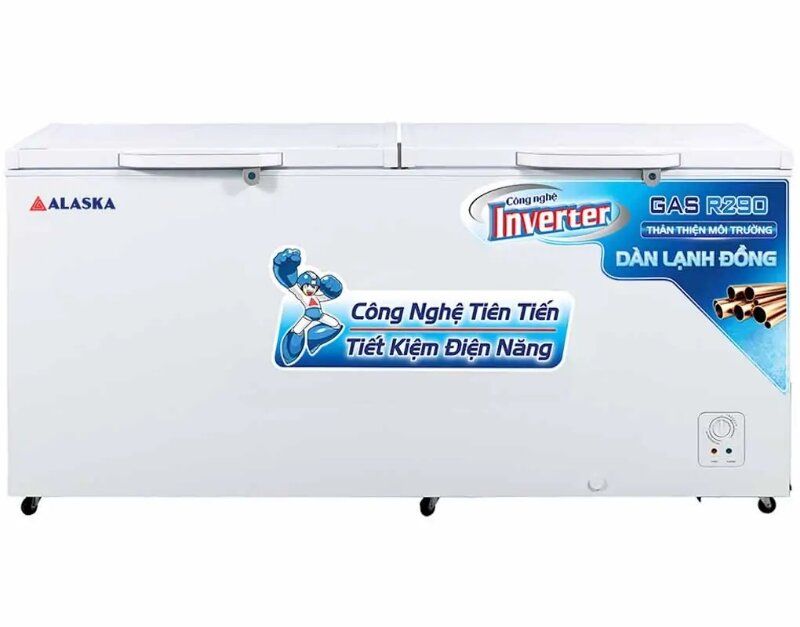 Tủ đông Alaska Inverter 1 ngăn 890 lít HB-890CI