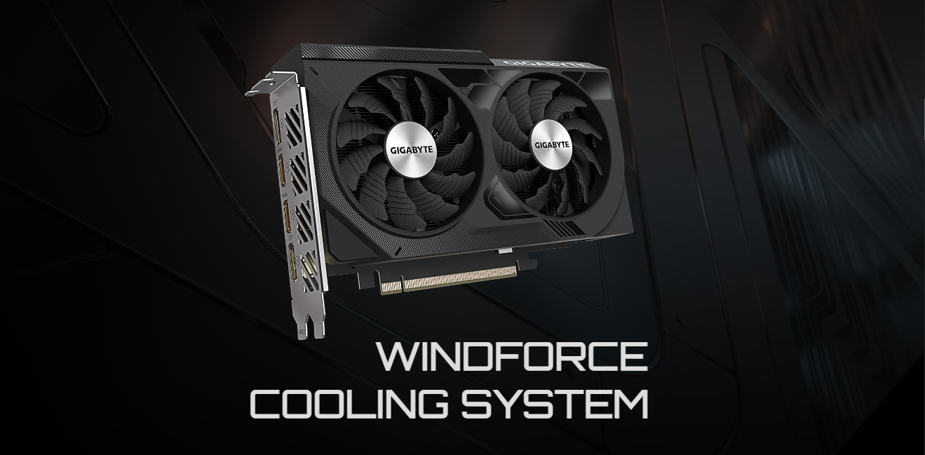 Card màn hình Gigabyte RTX 4060 WINDFORCE OC-8GD