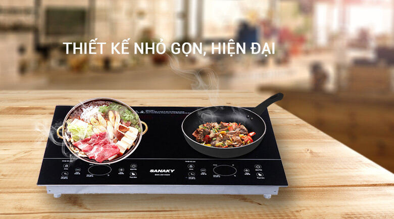 Bếp hồng ngoại đôi Sanaky SNK-201HGW Bếp hồng ngoại đôi Sanaky SNK-201HGW