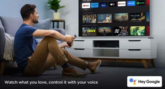 Tivi 65 inch TCL 65P6K có khả năng điều khiển tivi bằng giọng nói Tivi 65 inch TCL 65P6K có khả năng điều khiển tivi bằng giọng nói