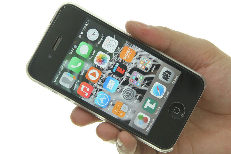 Ốp lưng iPhone 4 - 4S Nhựa in Cover kiss