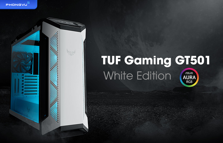 Case ASUS TUF Gaming GT501 White Edition - SP005268