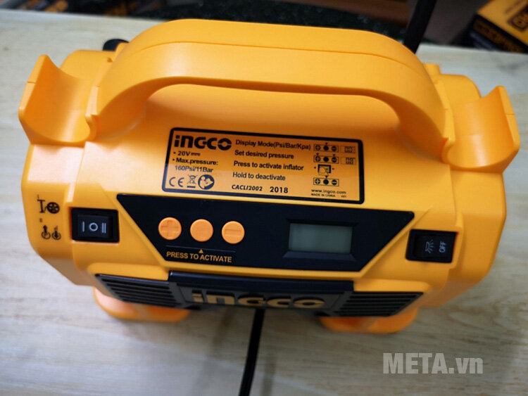 Máy nén khí dùng pin