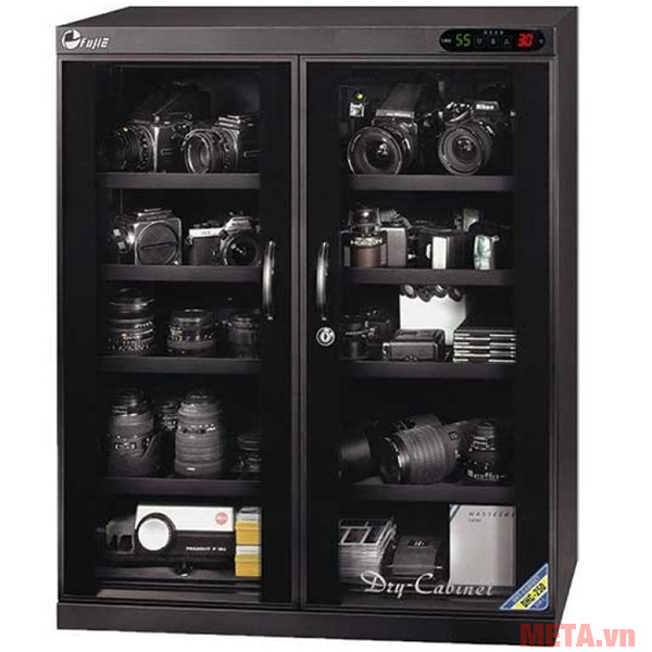Tủ chống ẩm FujiE DHC250 (250 lít) Tủ chống ẩm FujiE DHC250 (250 lít)