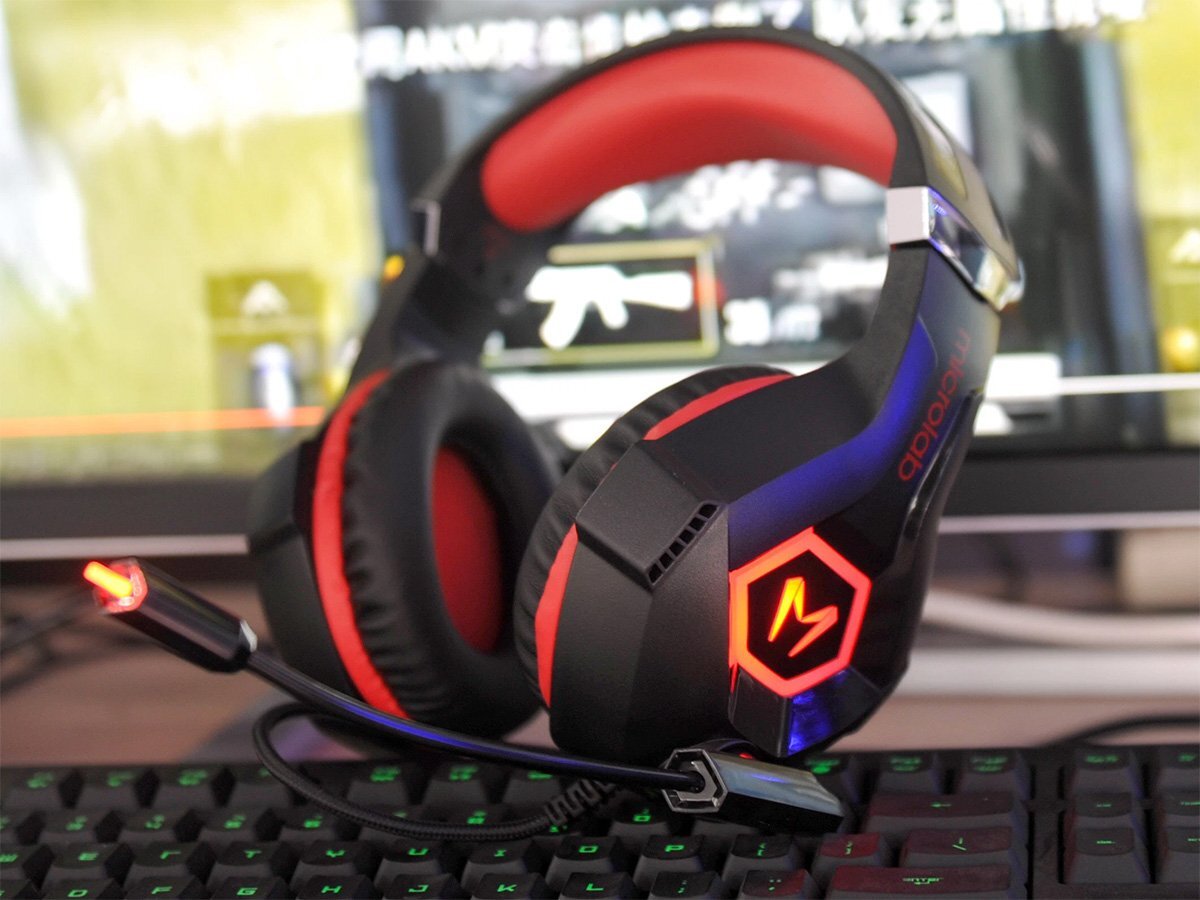 Tai nghe Microlab G7 màu đỏ Tai nghe Microlab G7