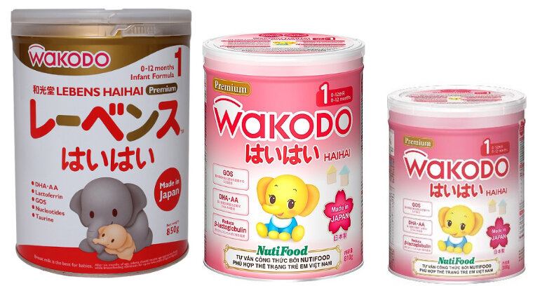 Sữa bột Wakodo Lebens 1 - hộp 850g (dành cho trẻ từ 0-12 tháng tuổi)