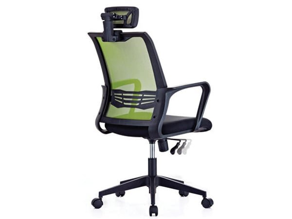 Tựa lưng bằng vải thoáng khí, độ đàn hồi tốt