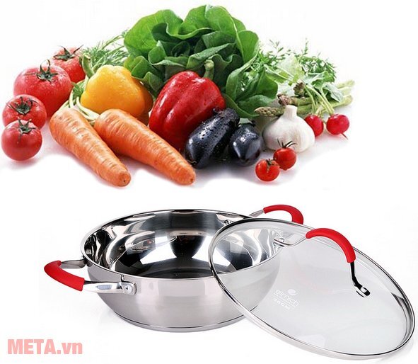 Nồi lẩu inox 304 Elmich 2355789 (28cm)