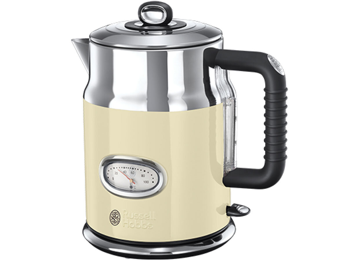 Russell Hobbs 21672-70 Retro lựa chọn đun 1 cốc, 2 cốc và 3 cốc Russell Hobbs 21672-70 Retro
