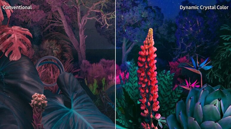 smart tivi Samsung 4K 55 inch UA55CU8000 chất lượng hình ảnh