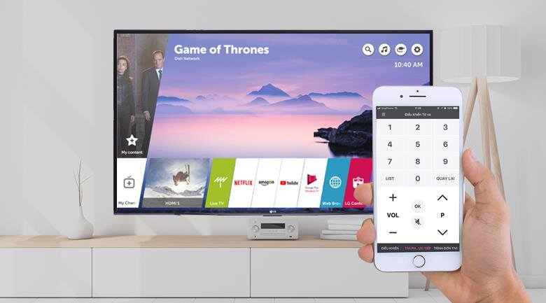 Smart Tivi LED LG 65 inch 65UM7400PTA, 4K UHD, HDR