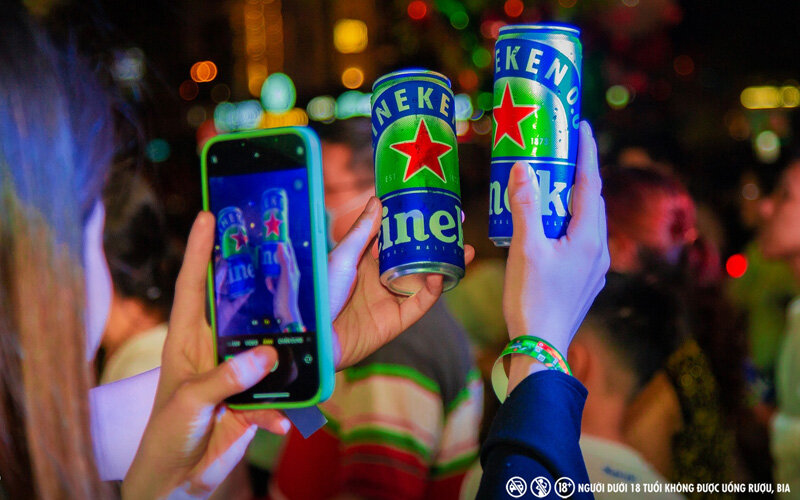 Giá bia Heineken Hà Lan 5% - 24 lon 500ml