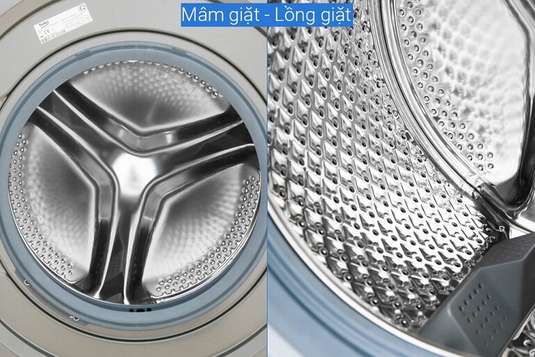 Máy giặt Beko WCV9749XMST - inverter, 9kg