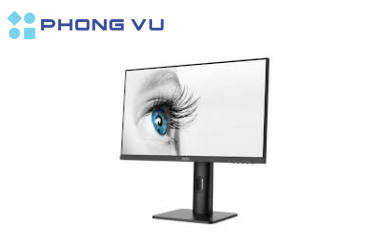 Màn hình 23.8 inch viền mỏng tràn viền mang đến không gian làm việc rộng