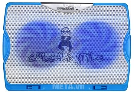 Đế tản nhiệt COOLCOLD™ Elegant Ice 2 Pop - K22 Pop (2 quạt)