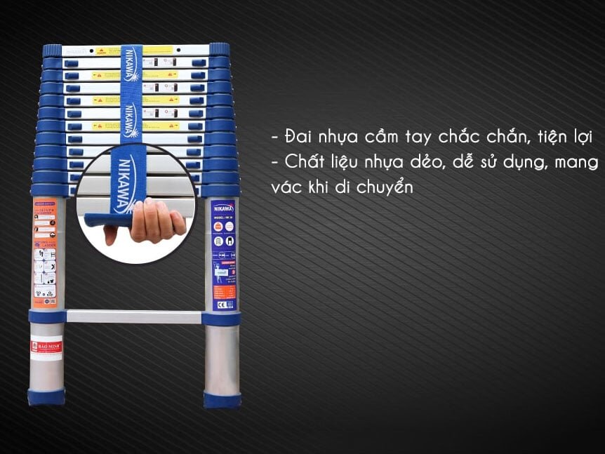 Dây đai cố định thang Thang nhôm Nikawa