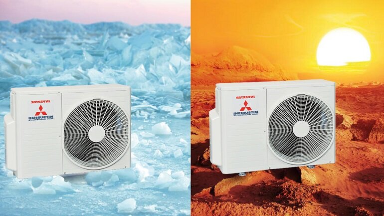 Dàn nóng điều hòa Multi Mitsubishi 20500 BTU 2 chiều Inverter SCM60ZS-S1 gas R-410A