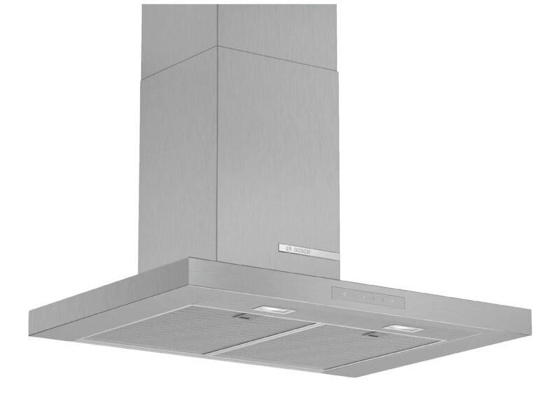 Máy hút mùi Bosch DWB77CM50 thiết kế áp tường (Ảnh: Bosch).