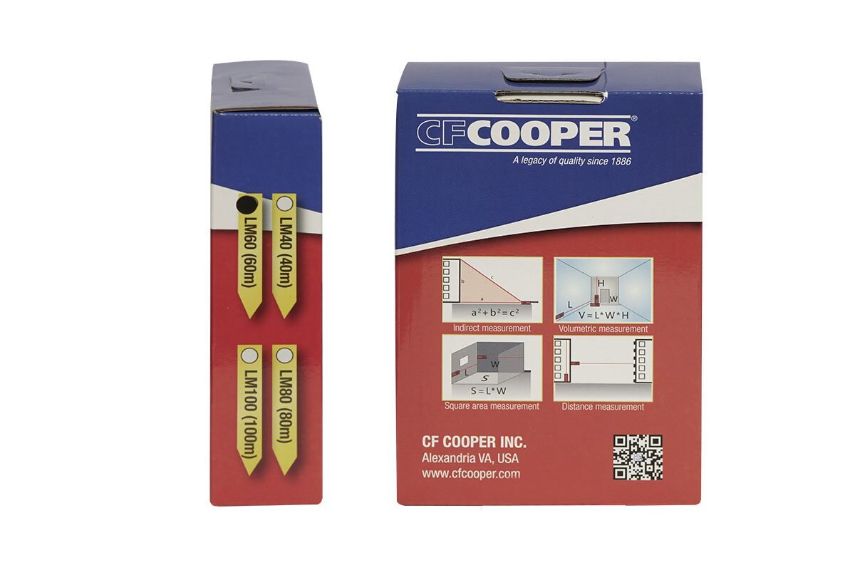 Máy đo khoảng cách laser 60m CFCooper LM60