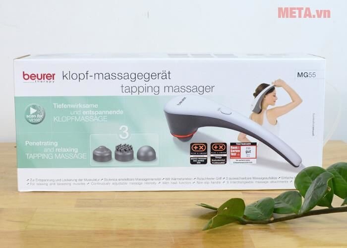 Máy massage cầm tay đèn hồng ngoại Beurer MG55