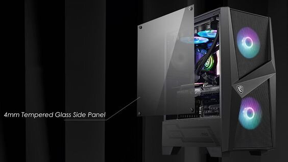 Vỏ case MSI MAG Forge 100R (Ảnh 3)