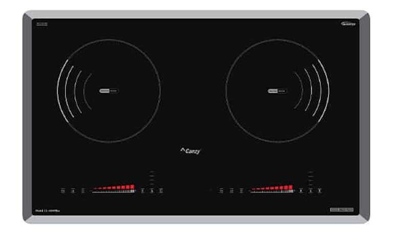 Bếp từ đôi Canzy CZ 6699Plus sở hữu đường nét tinh tế, sang trọng