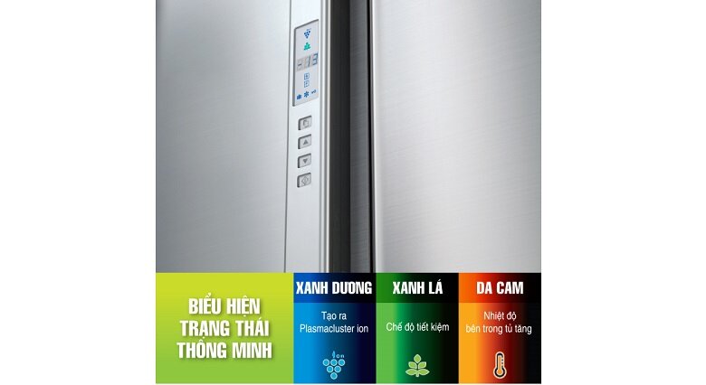 Tủ lạnh Sharp 626 lít SJ-FB74V Tủ lạnh Sharp 626 lít SJ-FB74V