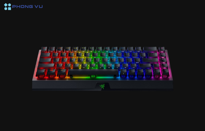 Bàn phím cơ không dây Razer BlackWidow V3 Mini HyperSpeed kết nối linh hoạt