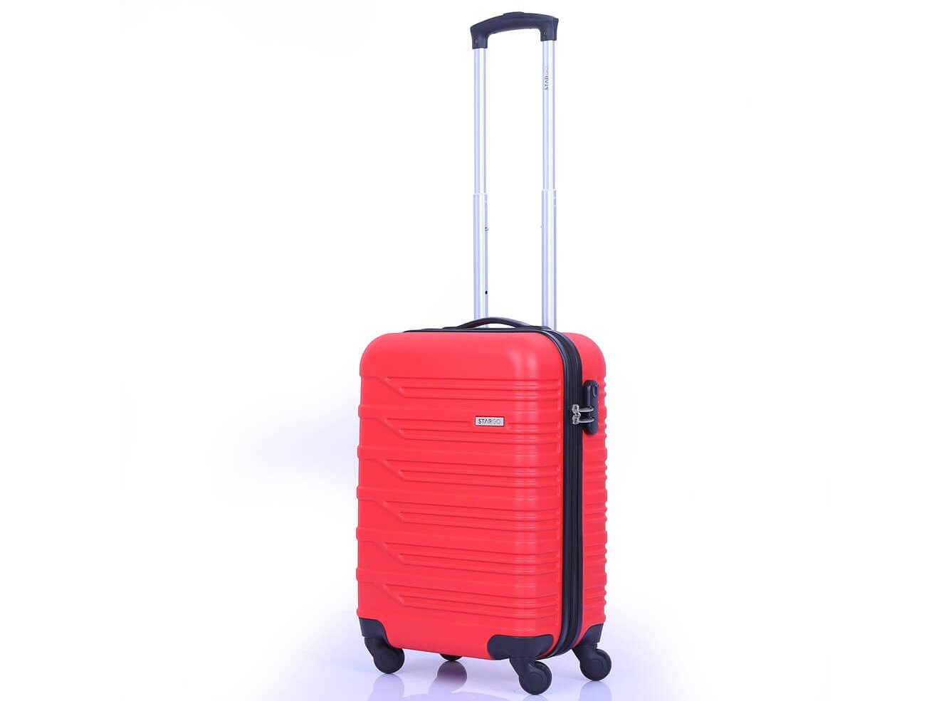 Vali kéo nhựa Sakos Stargo Zebra màu đỏ Vali kéo nhựa Sakos Stargo Zebra