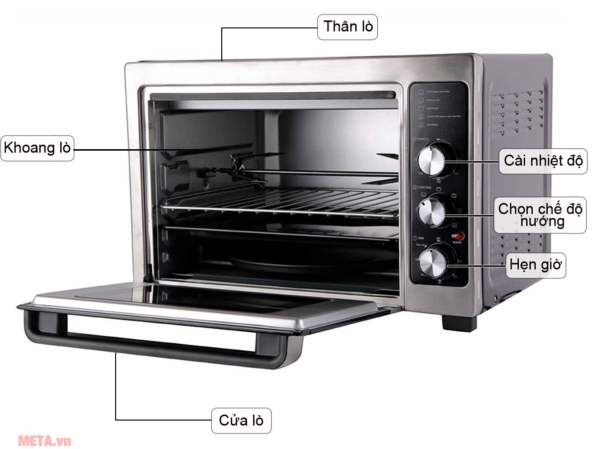 Lò nướng điện Hafele HO-F38A (38 lít)