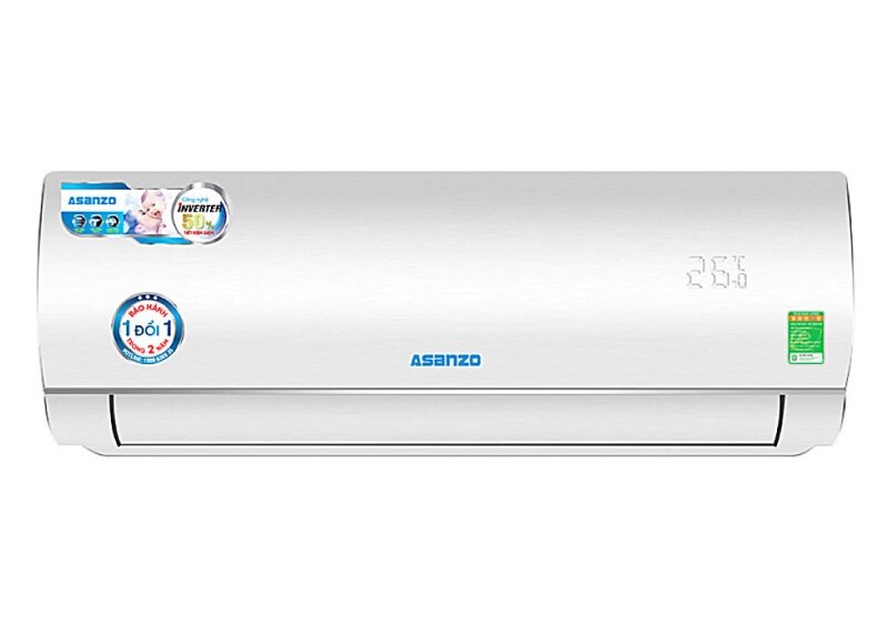 Điều hòa Asanzo 18000 BTU inverter 1 chiều K18A