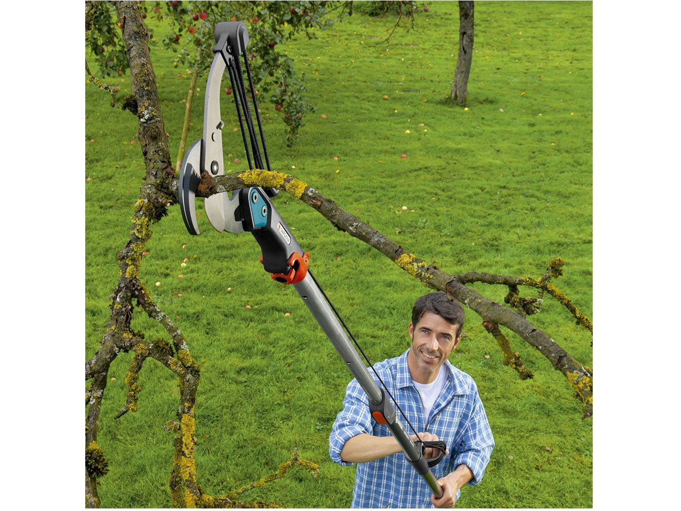 Cán nhôm đa năng thay đổi chiều dài Gardena 03720-20 Cán nhôm đa năng thay đổi chiều dài Gardena 03720-20