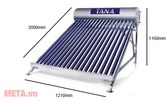 Máy nước nóng năng lượng mặt trời Tân Á Gold TA-GO 58 - 14 (140L) Máy nước nóng năng lượng mặt trời Tân Á Gold TA-GO 58 - 14 (140L)