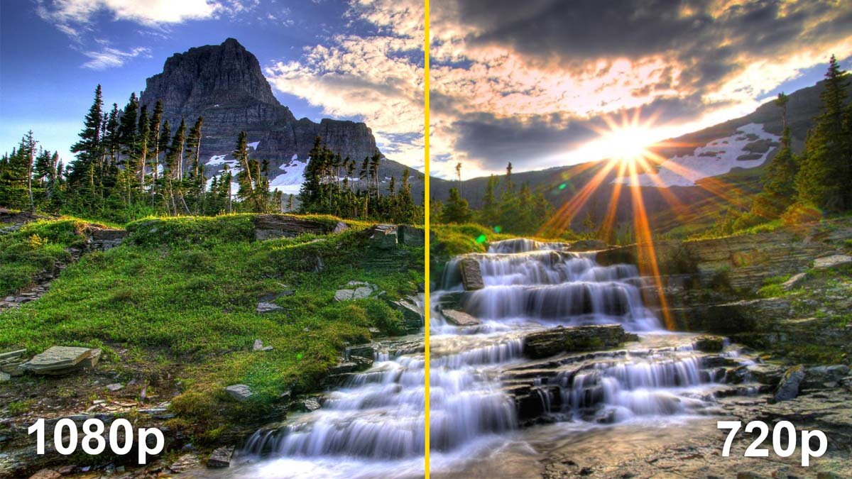 Màn hình độ phân giải Full HD (1920 x 1080px) hiển thị rõ nét hơn