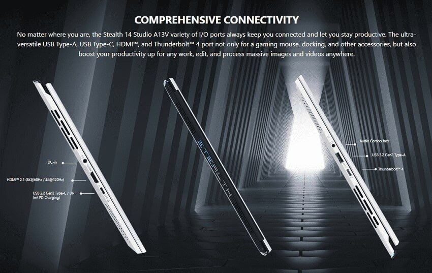 Laptop MSI Gaming Stealth 14 Studio (A13VF-051VN)