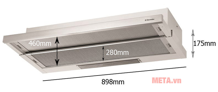 Máy hút mùi Electrolux EFP9520X Máy hút mùi Electrolux EFP9520X