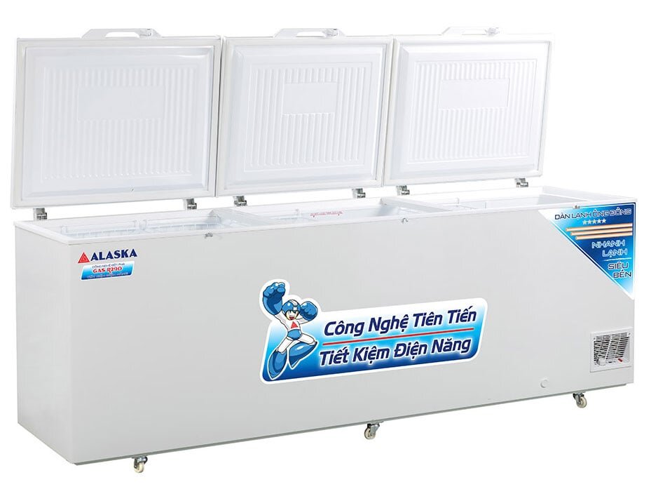 Tủ đông 3 nắp Alaska HB-1100C 742 lít Tủ đông 3 nắp Alaska HB-1100C 742 lít