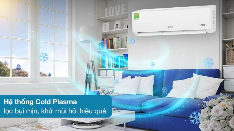 Điều hòa Gree 9000BTU 2 chiều inverter GWH09PA-K6D1P4  tiết kiệm điên