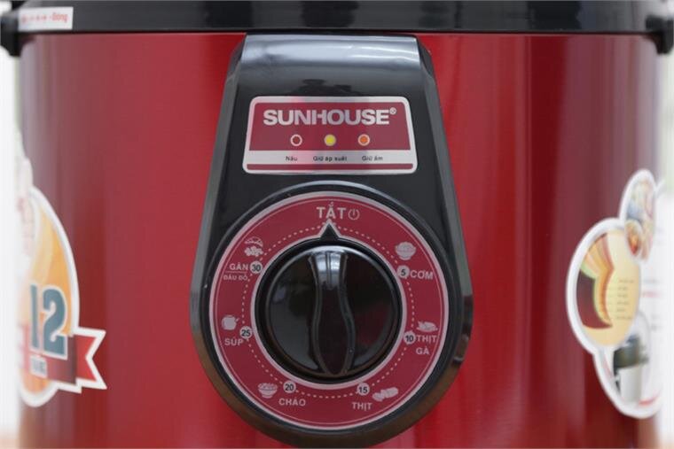 Nồi áp suất điện đa năng 6lít Sunhouse SHD1562