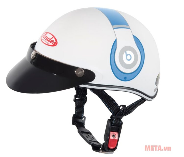 Mũ bảo hiểm Andes 3S (AS)- Haly - Tem W326 nhám (54cm - 56cm) Mũ bảo hiểm Andes 3S (AS)- Haly - Tem W326 nhám (54cm - 56cm)