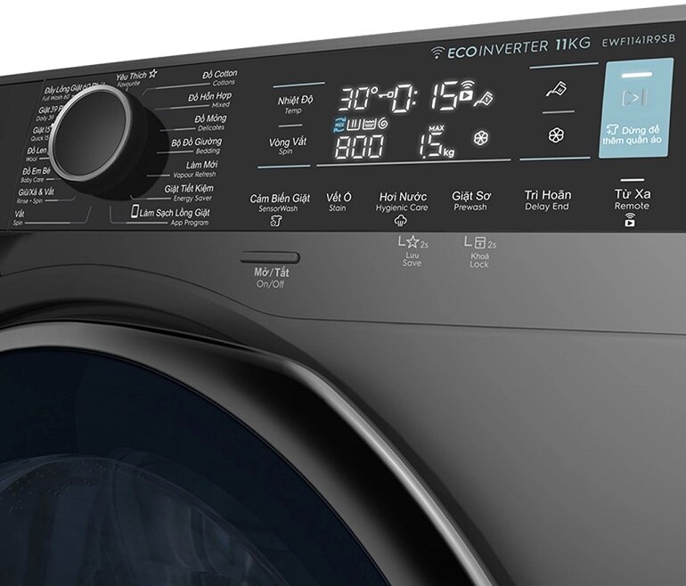 Máy giặt Electrolux Inverter 11 kg EWF1141R9S