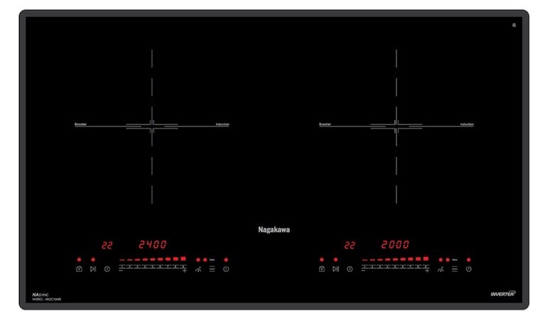 Bếp từ âm 2 vùng nấu Nagakawa NK2C15MB