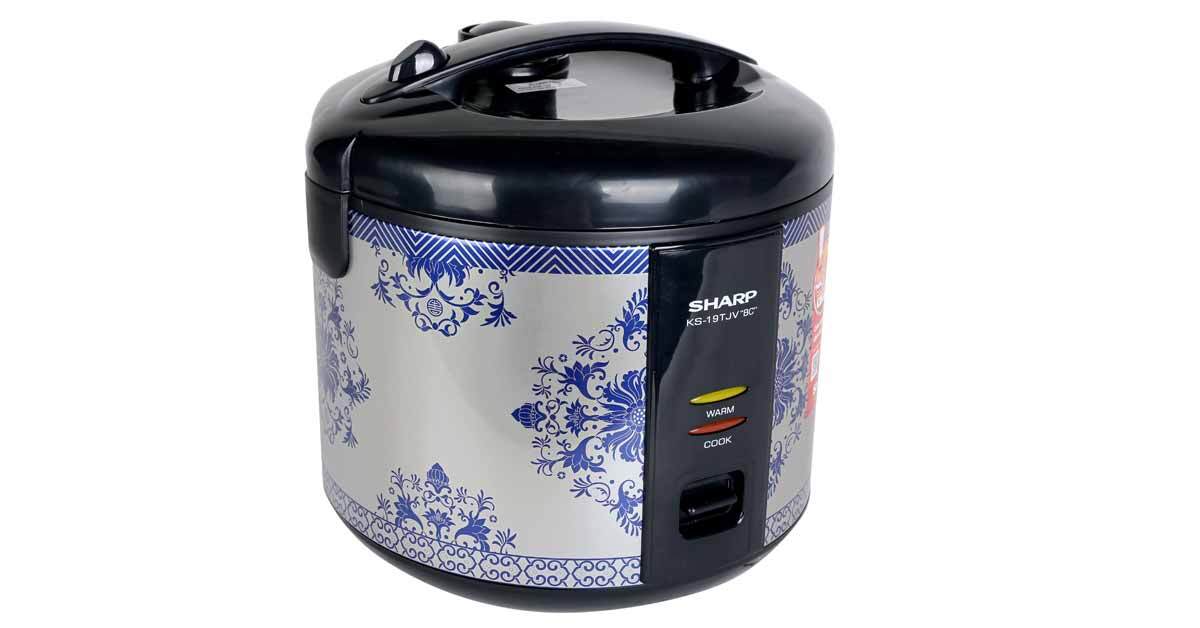 Nồi cơm điện Sharp 1.8L KS-19TJV-BC Nồi cơm điện Sharp 1.8L KS-19TJV-BC