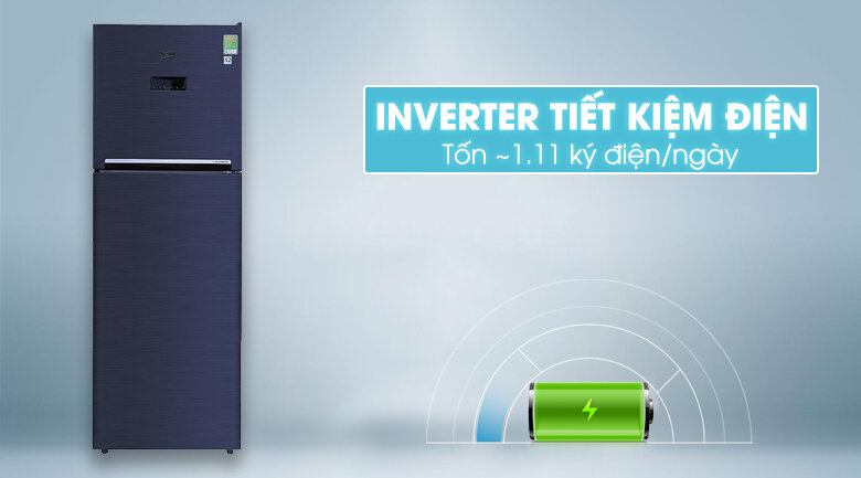 Tủ lạnh Beko inverter 360 lít RDNT360E50VZWB Tủ lạnh Beko inverter 360 lít RDNT360E50VZWB