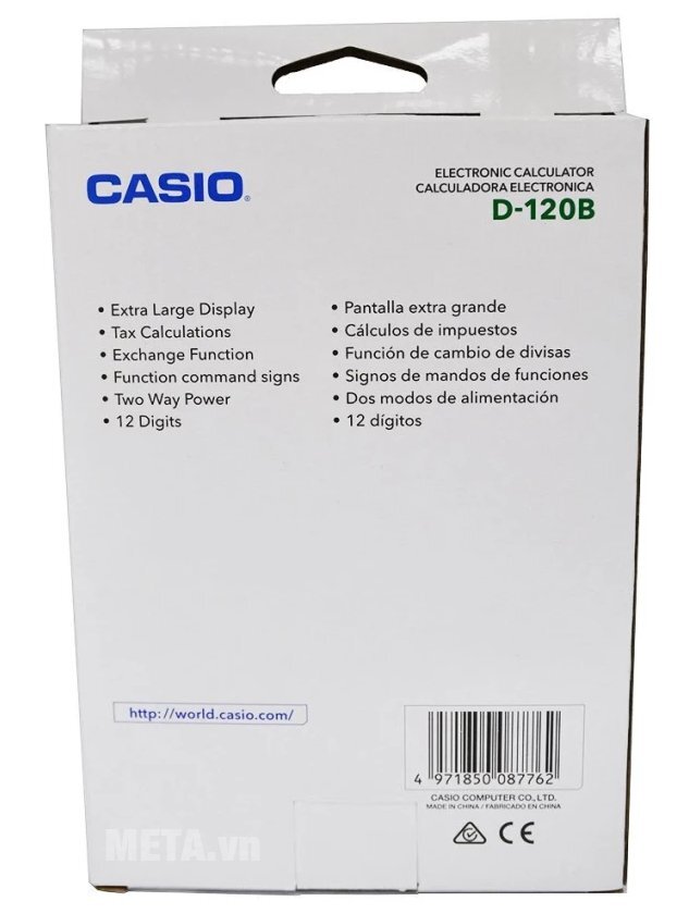 Máy tính để bàn Casio D-120B