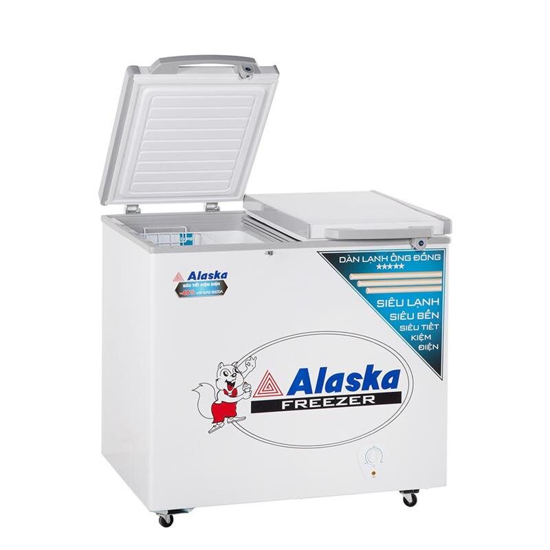 Tủ đông 350L Alaska dàn đồng FCA-3600C