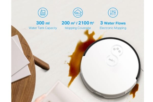 Robot hút bụi Tapo RV10 làm sạch hiệu quả với diện tích 200m2 Robot hút bụi Tapo RV10
