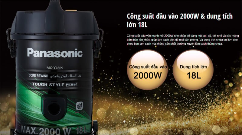 Máy hoạt động với công suất lớn Máy hút bụi công nghiệp