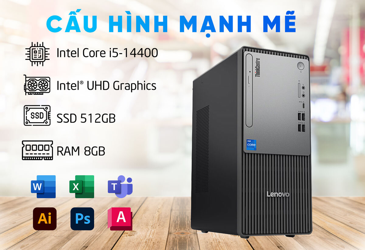 Máy tính cá nhân Lenovo ThinkCentre neo 50t (12UB0004VA)