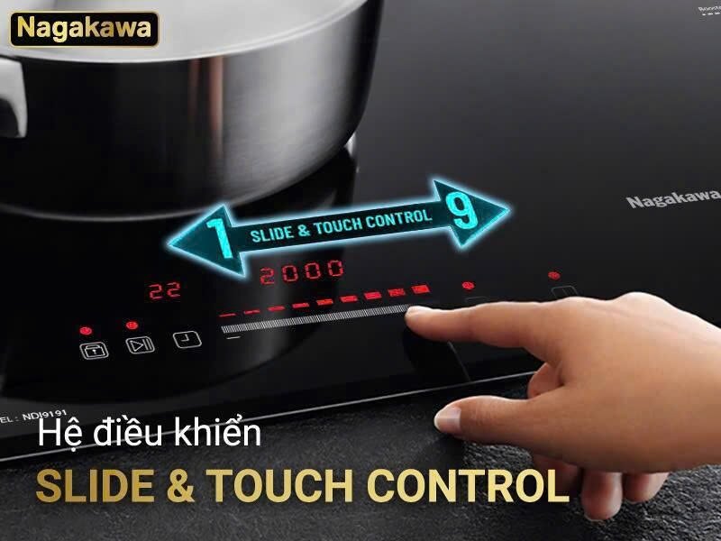 Bếp từ đôi Nagakawa NDI9191